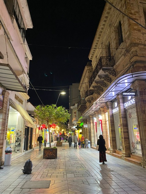 Chios shopping area