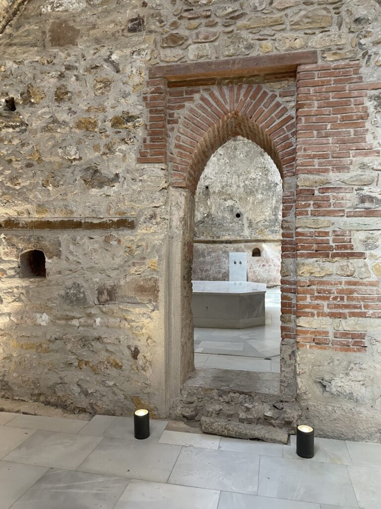 Inside Turkish bath