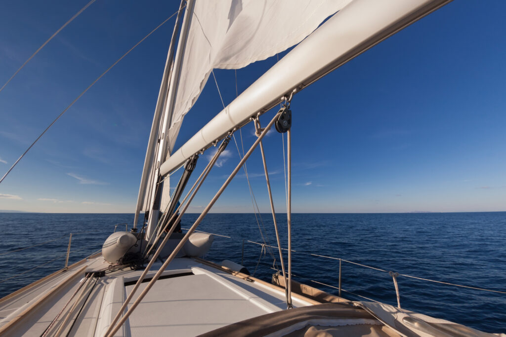 boat from yacht charters in chios